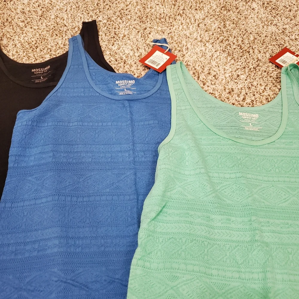 NWT Womens Mossimo Tank Tops - large - Picture 3 of 4